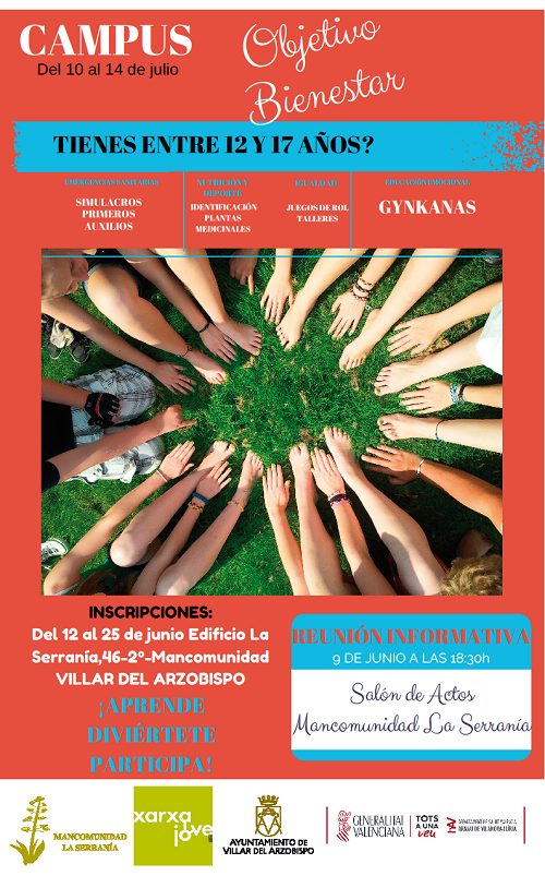 En las jornadas se abordarán cuatro temáticas: nutrición y deporte, emergencias sanitarias, igualdad y educación emocional.