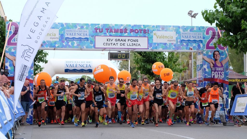 Un total de 772 corredores finalizan la prueba con un 20'3% de participación femenina.