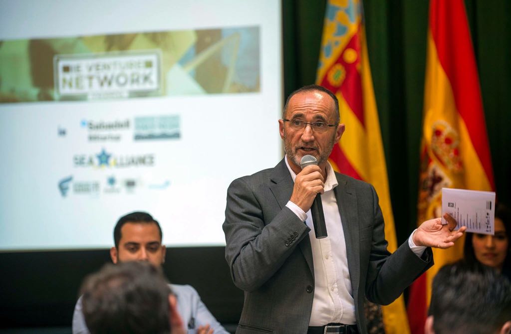 El diputado Bartolomé Nofuentes durante la presentación del programa de Gestión del Talento.