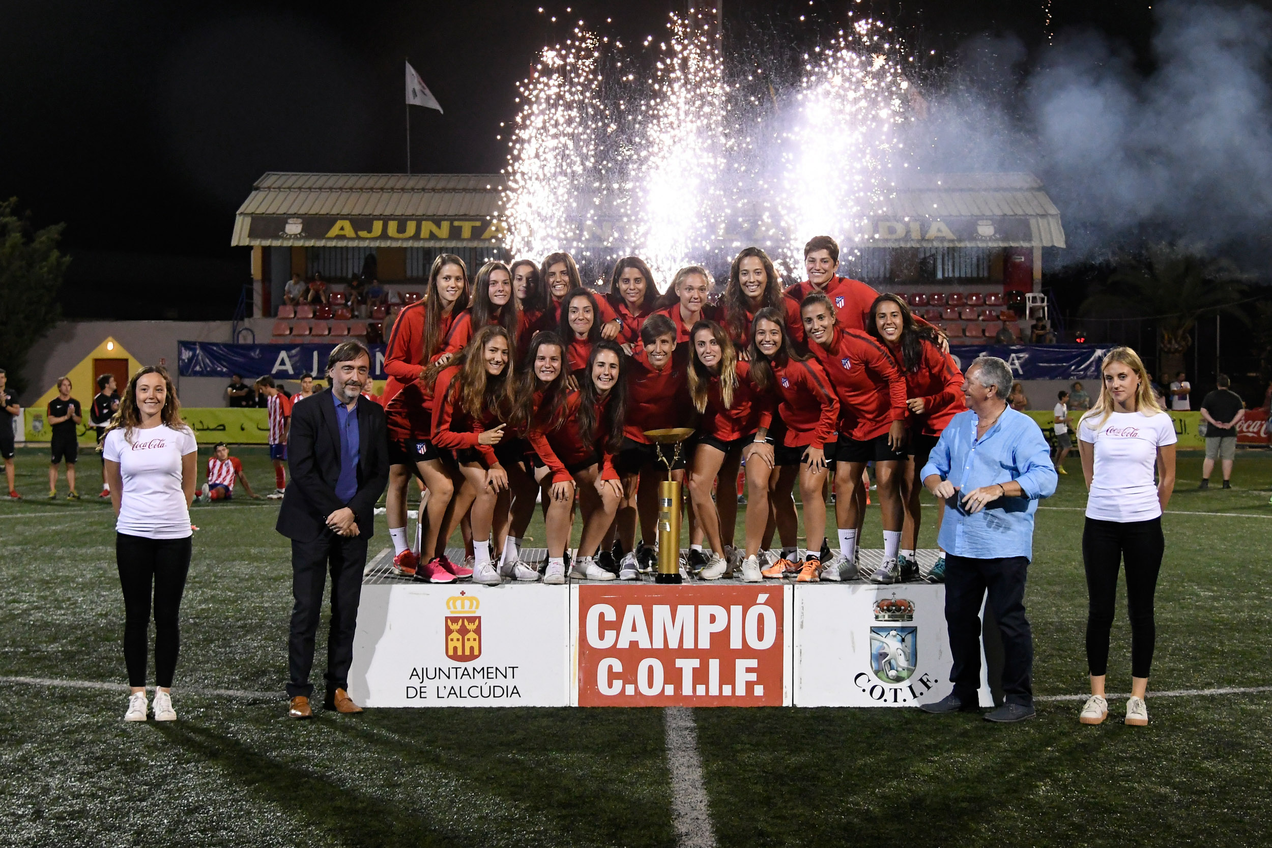 Primer equip classificat Atlético de Madrid.