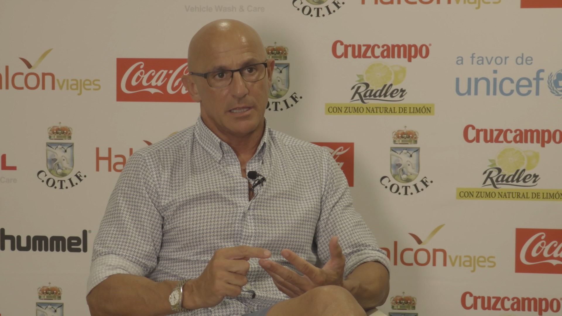 El actual seleccionador Sub-19, Luis de la Fuente.