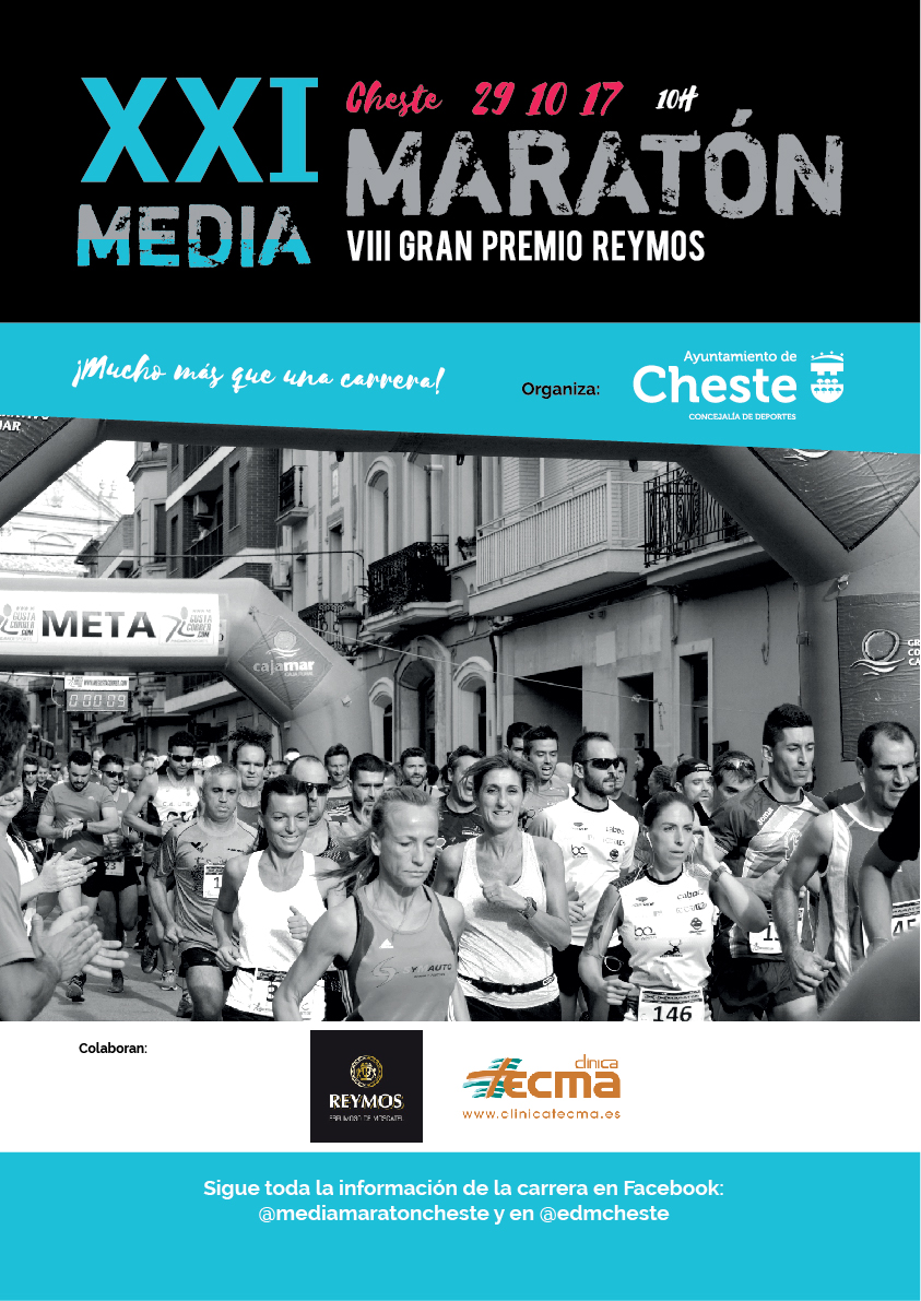 El evento tendrá lugar el domingo 29 de octubre a las 10 horas, con línea de salida en la calle Chiva y las inscripciones ya están abiertas en megustacorrer.com y carreraspopulares.com.