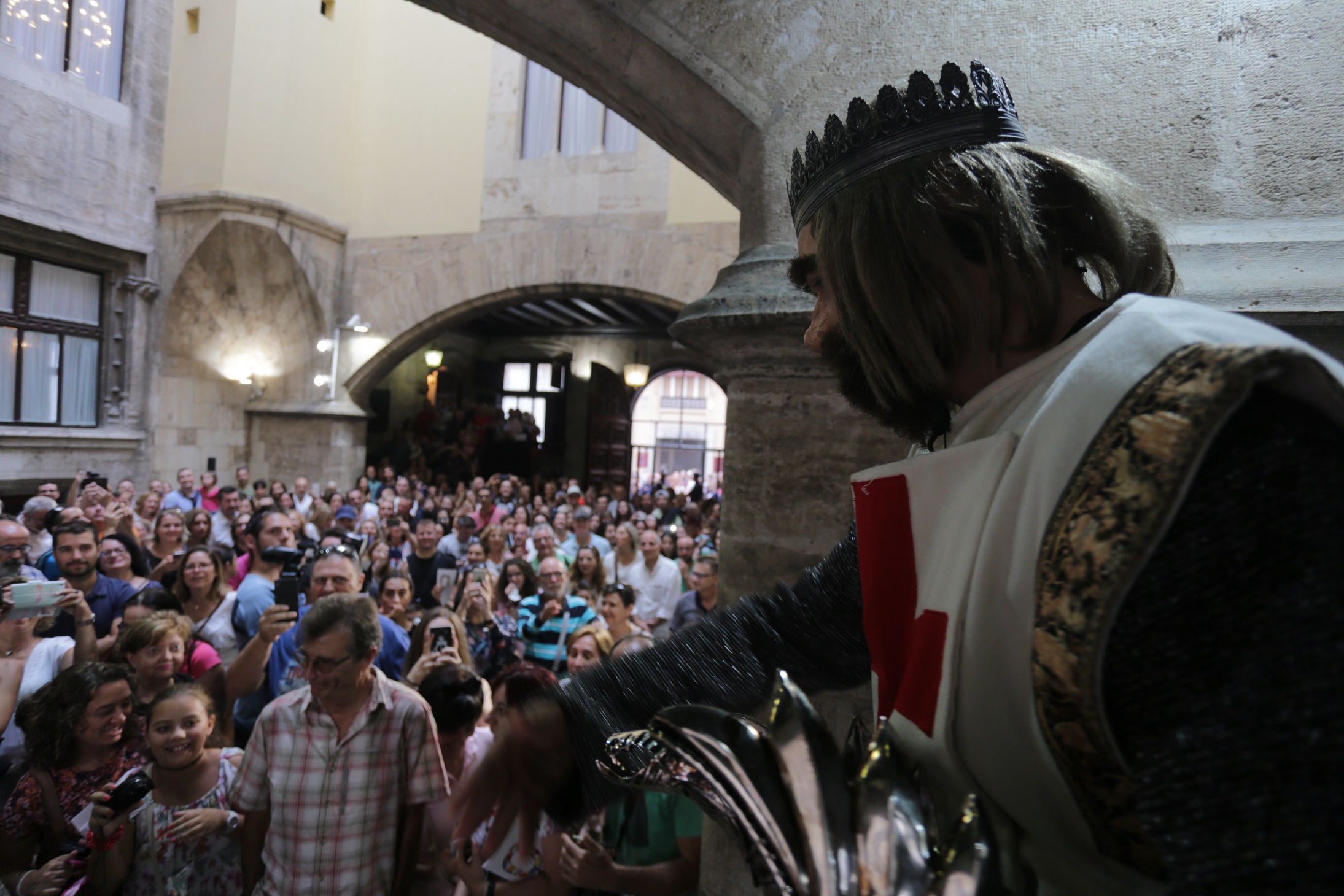 Más de 68.000 personas han pasado por el Palau de la Generalitat durante los días de puertas abiertas.