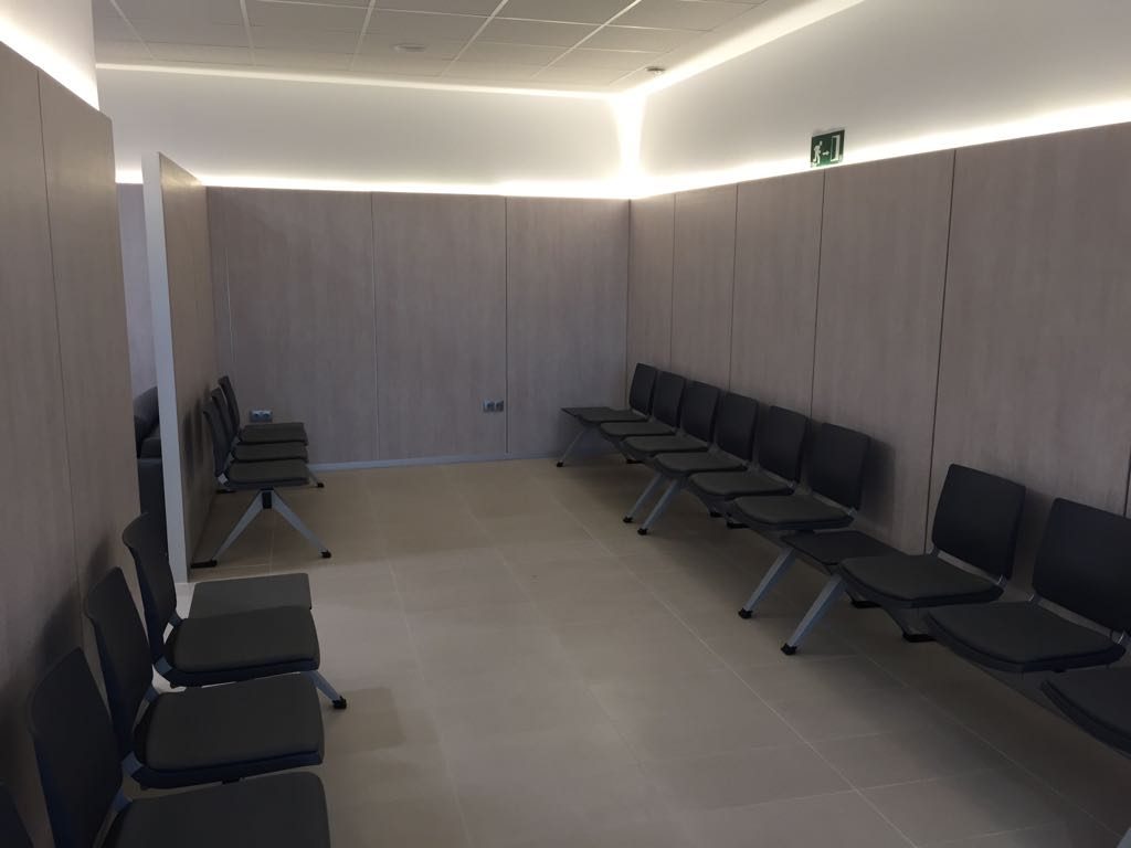 Sala de estar para visitantes