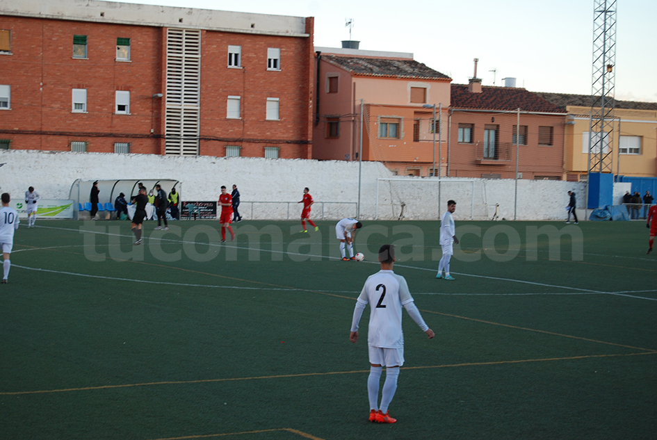El CD Buñol vuelve a la competición fuera del Beltrán Báguena con la intención se sumar en su casillero. Foto: Raúl Ferrer.