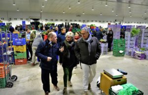 PIlar Moncho i Evarist Caselles visiten la Tira de Comptar.