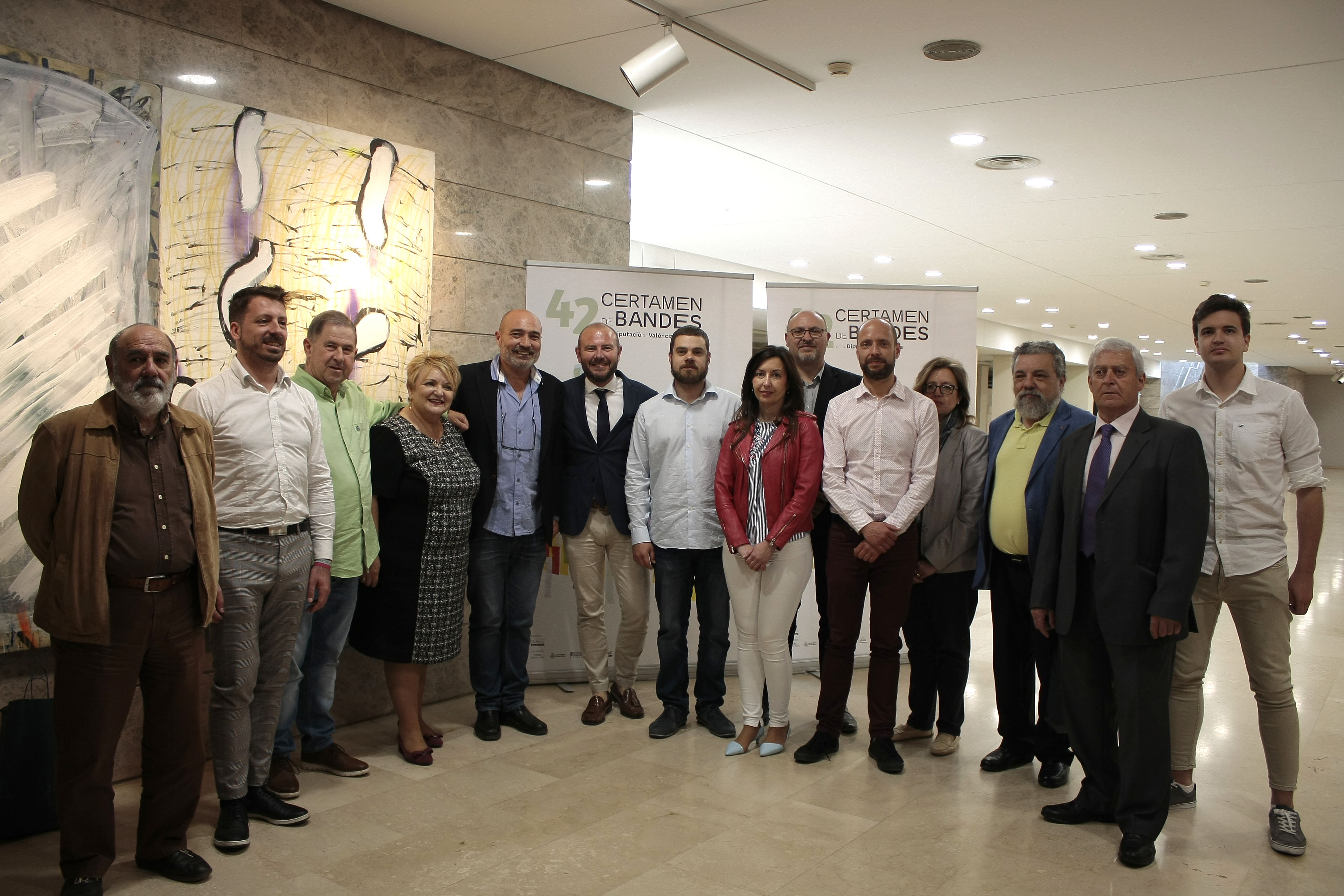 El Certamen de Bandas de la Diputació estrena la 42 edición y reúne a cerca de 600 músicos en el Palau de la Música