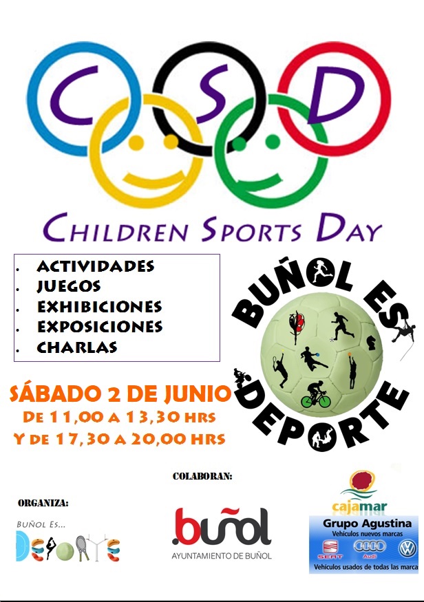 Cartel del Children Sports Day.