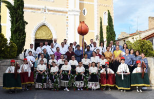 Una de le imatges del Corpus 2018 de Vilamarxant.