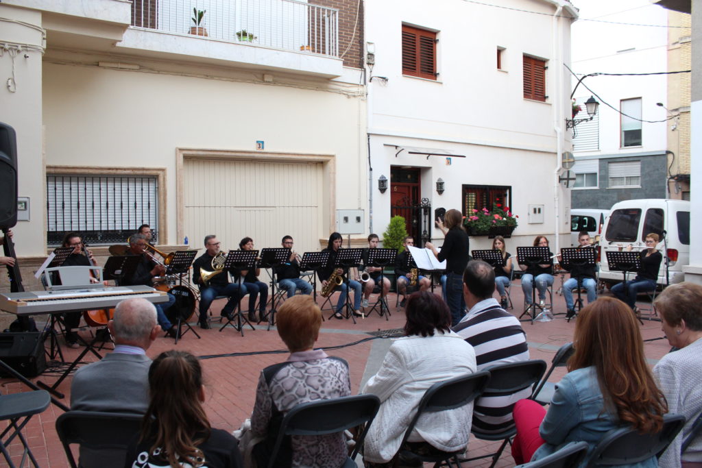 Un momento del concierto desarrollado en Cheste este pasado fin de semana.