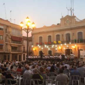El acto contó con la participación de la Banda Sinfónica Sociedad Musical “La Primitiva Setabense” de Xàtiva y la Banda Sinfónica "La Lira” de Cheste