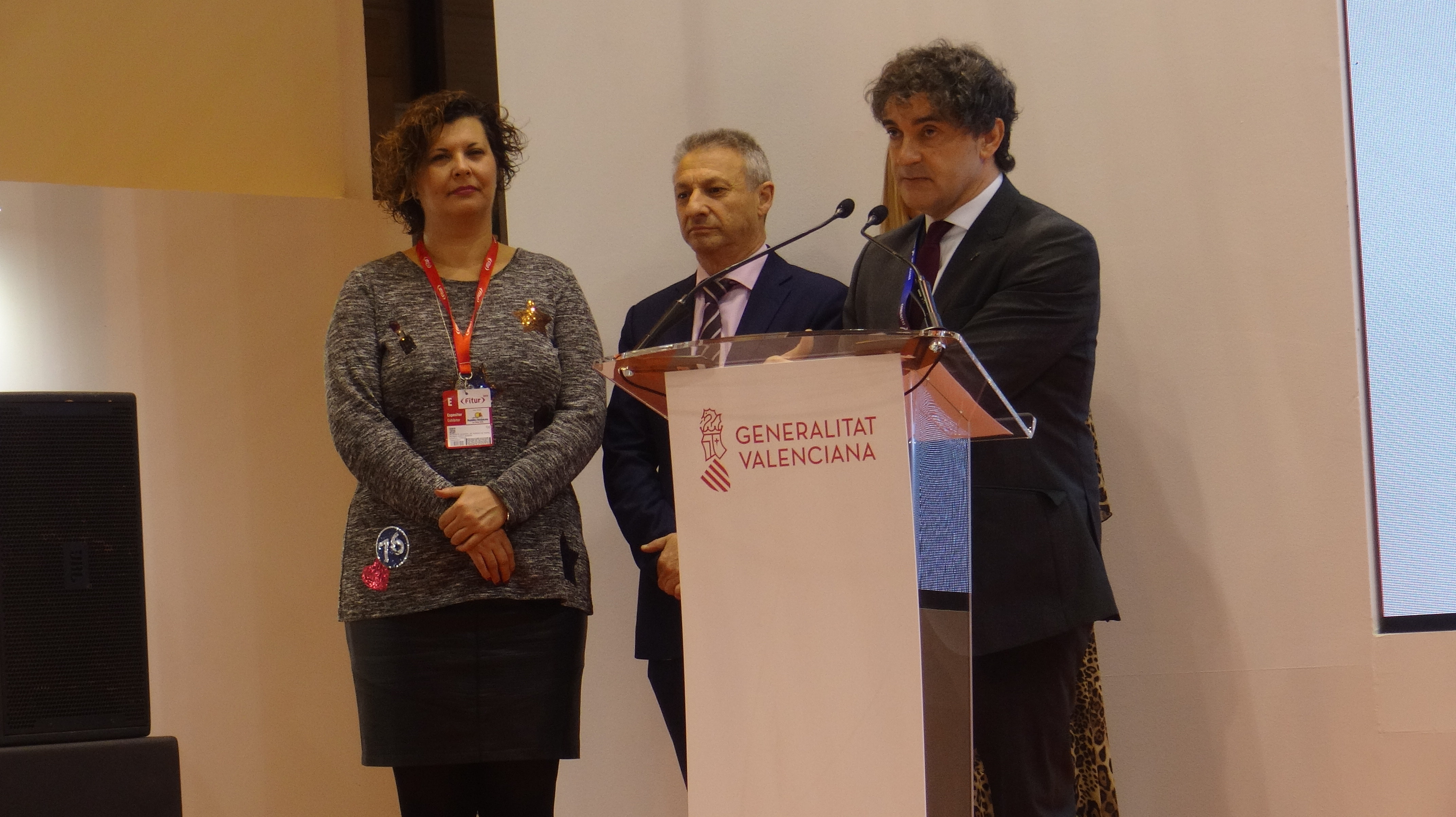 El secretario autonómico de Turisme, Francesc Colore, en Fitur.