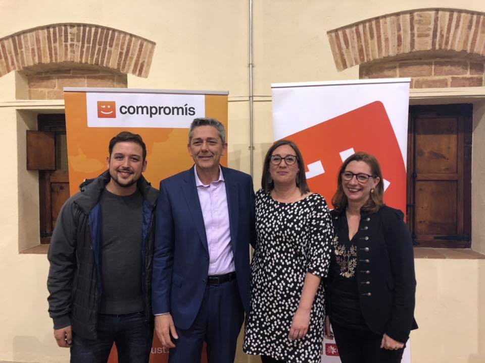 Presentació de Josep Vicent Garcia i Tamarit com a cap de llista de Compromís per la Pobla de Valona.