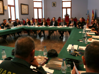 Junta de Seguridad de todos los dispositivos preparados para del Gran Premio de Motociclismo 2019.