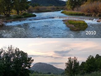 Imagen del río a su paso por Casas del Río facilitada por el PRyA.