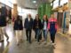 Belén Hoyo y Fernando de Rosa han visitado en compañía de Silvia López las instalaciones de la cooperativa agrícola y de la vinícola.