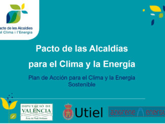 Utiel contará con su Plan de Acción para el Clima y la Energía en 2020.