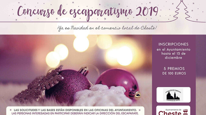 Cheste impulsa el comercio local en Navidad.