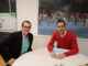 El diputado Carlos Fernández Bielsa con el alcalde de Chulilla, Vicente Polo.
