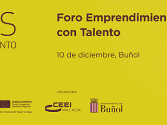 Buñol acoge el último Foro Emprendimiento con Talento de 2019.